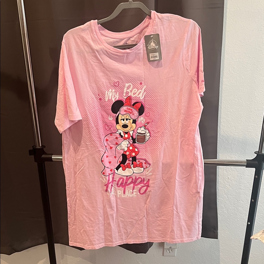 NWT Disney Pink Minnie Mouse Nightgown